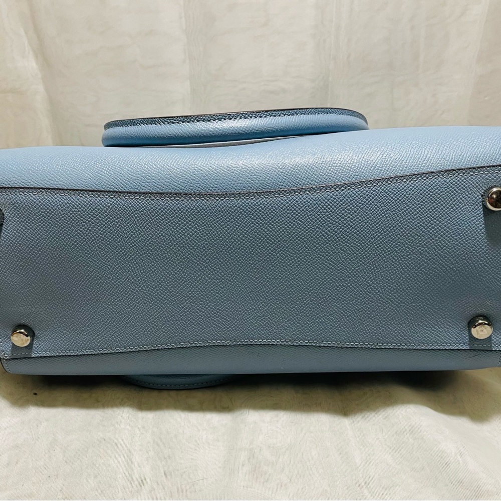 Coach Light Blue AveryTote Bag - Picture 12 of 15